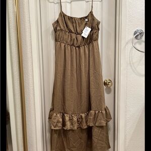 ByEgreis  Maxi Dress Green Size Large New With Tags